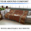 Jeté en coton Pure Country Weavers