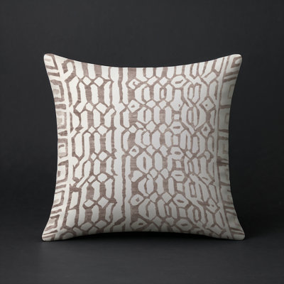 Modern Contemporary Indoor and Outdoor Throw Pillow