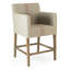 Avignon Upholstered Bar Stool with Solid Wood Frame-1074852758-1139800458