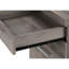3 classeurs, mobile, rangement, taupe, bureau