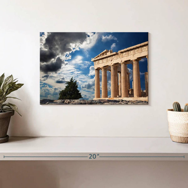 Ravi Acropolis Of Athens, 8" H x 12" W