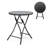 Beilul Round Glass Yes Outdoor Bar Table , 23 " W 23 " D