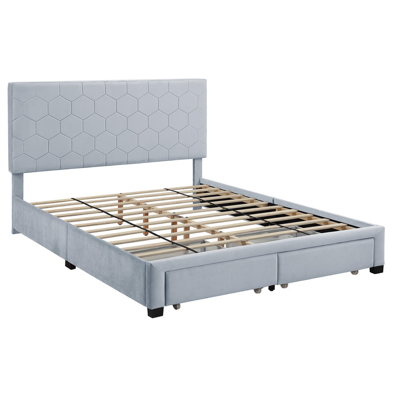 Wykeria Upholstered Platform Storage Bed, Full