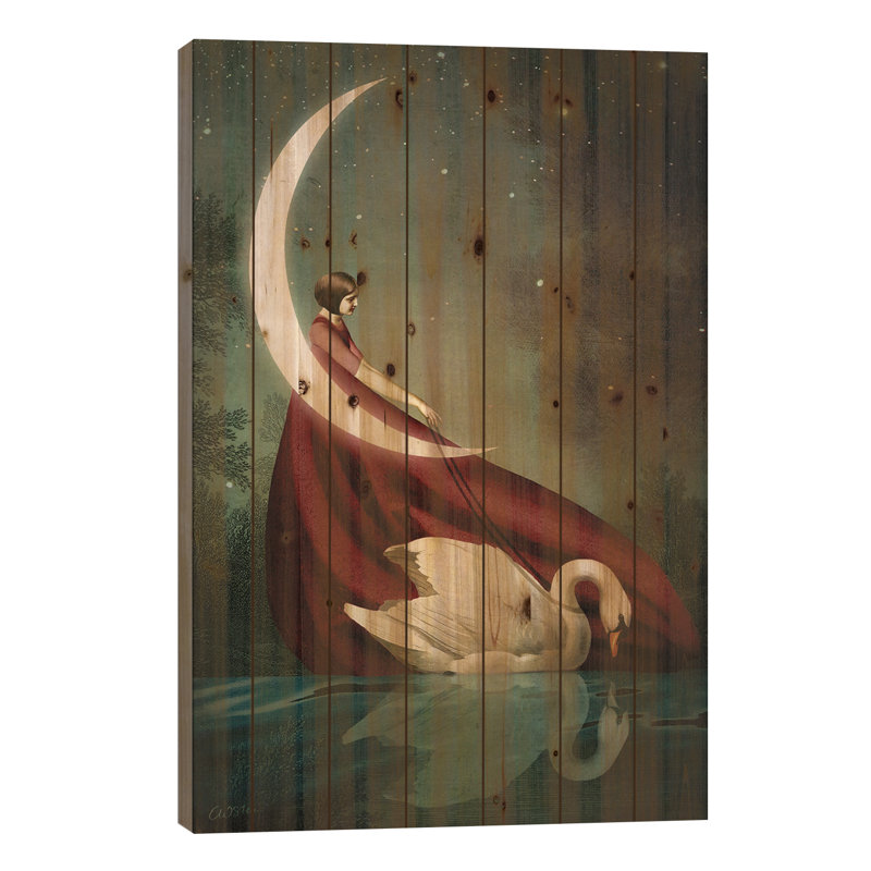 Ombres au clair de lune, L 18 po x H 26 po