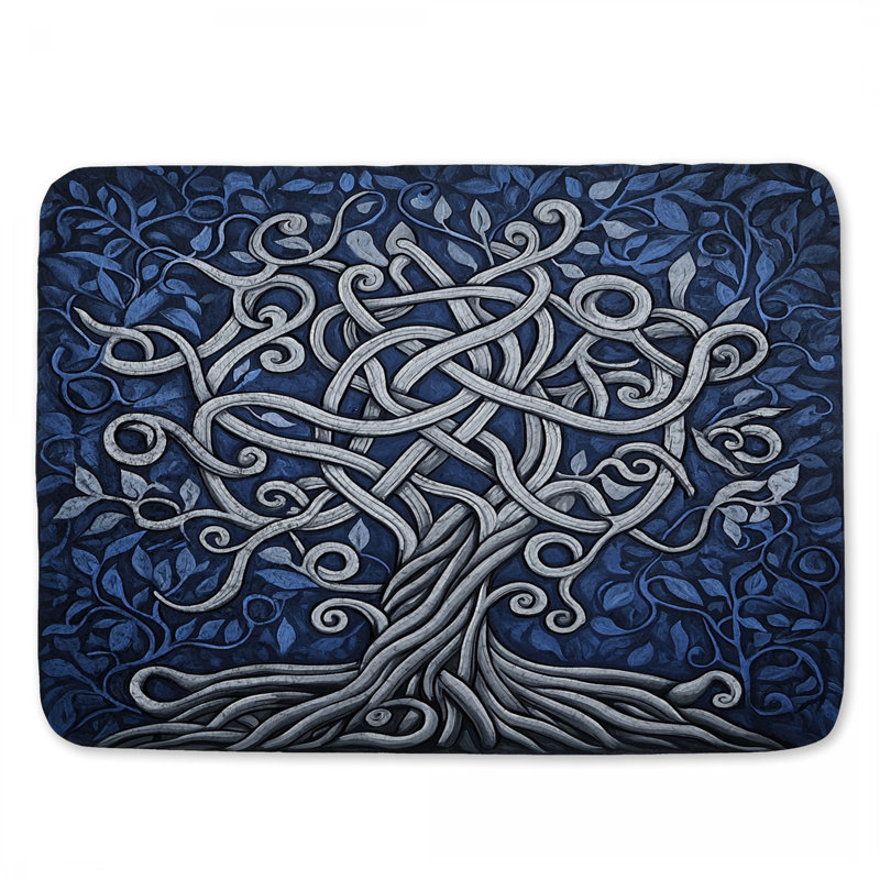 Tapis de bain Celtic Tree, L 24 po x l 17 po