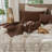 100% Washed Cotton Sheet Set Extra Deep Pocket Linen Like Textured-455527082-404490831