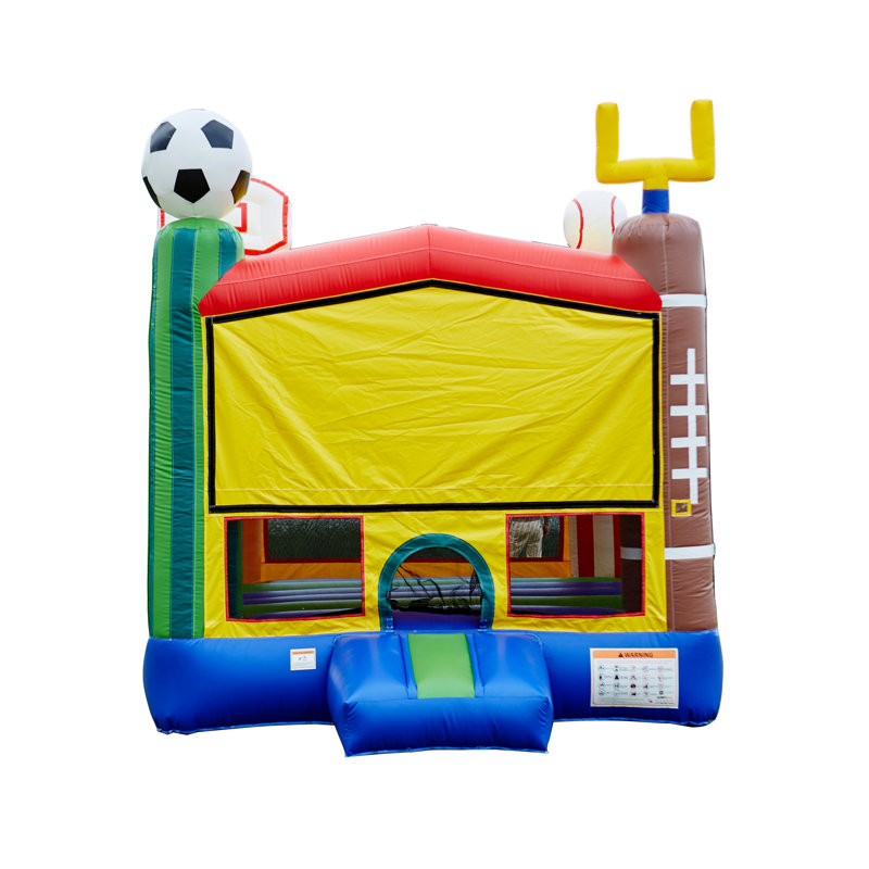 Jeu gonflable de qualité commerciale JumpOrange Sports pour enfants et adultes (avec souffleur)