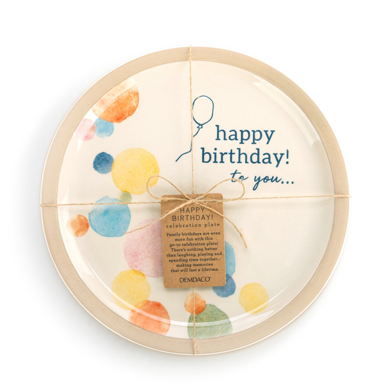 Stoneware Decorative Plate 1