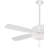 52" 5 - Blade LED Standard Ceiling Fan with Pull Chain and Light Kit Included-50368645