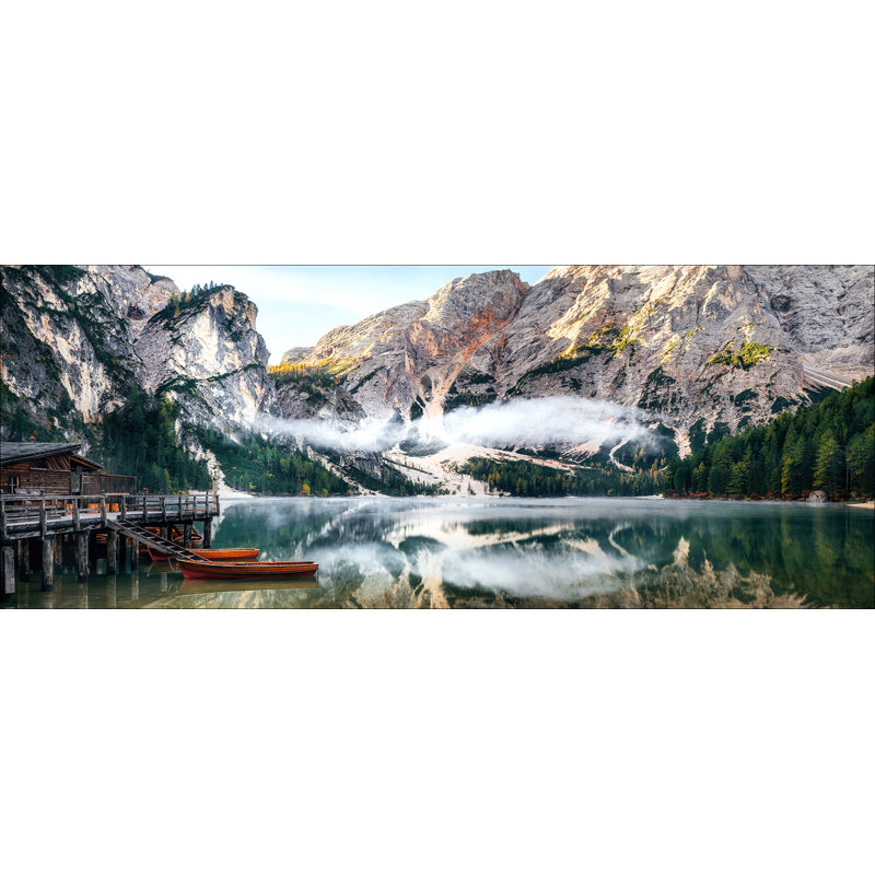 Wildsee IV - No Frame Panoramic Print on Float Glass, 50cm H x 125cm W x 1.4cm D