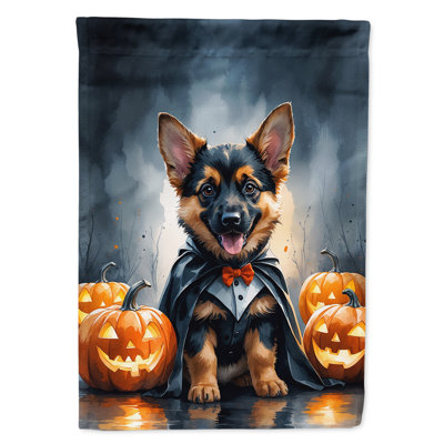 Drapeau de chiot Halloween House