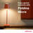 Poldina Micro Rechargeable Cordless Touch-Control Table Lamp With Adjustable Dimmer & 3 Colour Temperatures For Indoor/Outdoor Use