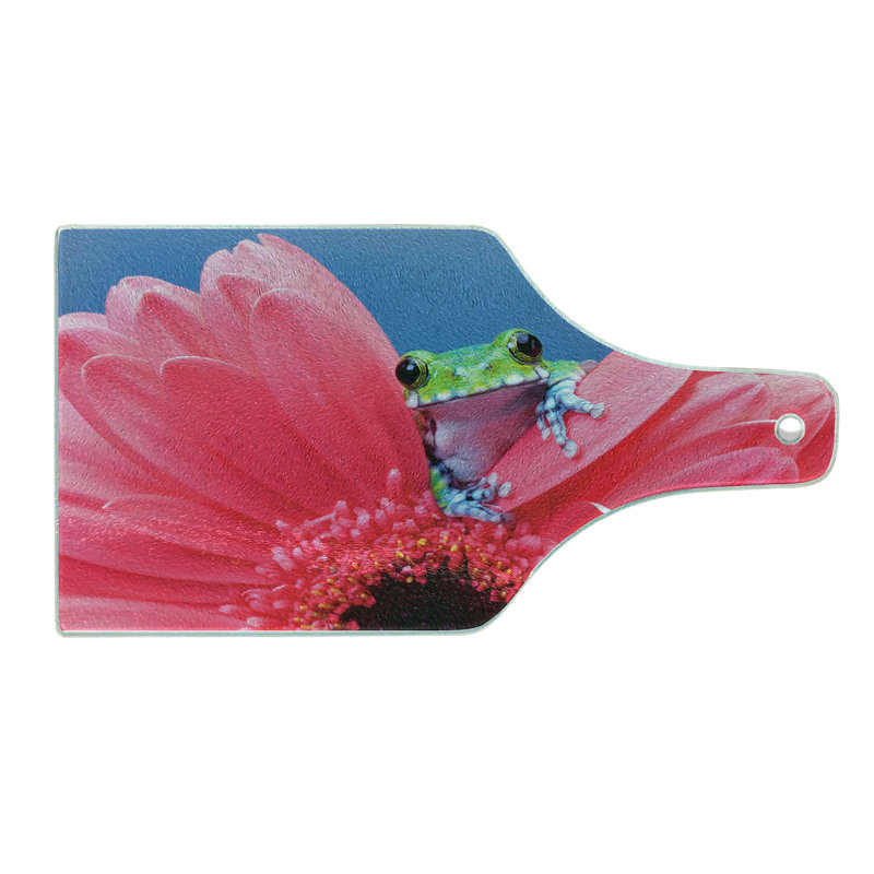 Planche à découper en verre trempé Ambesonne