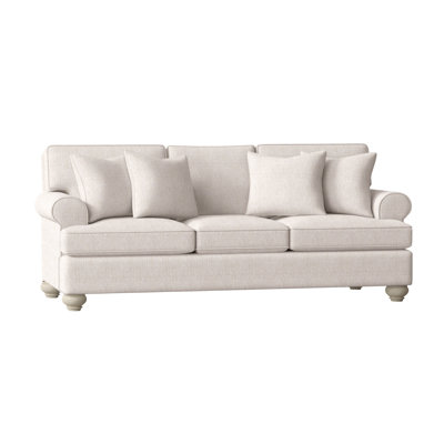 Artisan Landing 86"" Rolled Arm Sofa with Reversible Cushions -  Braxton Culler, 2934-011/0317-61/HATTERAS