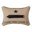 Coussin décoratif manuel en mélange de coton noir et brun manuel 17 po x 12 po Woodworkers & Weavers