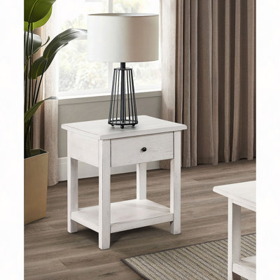 Table de bout en bois avec tiroir Castleton