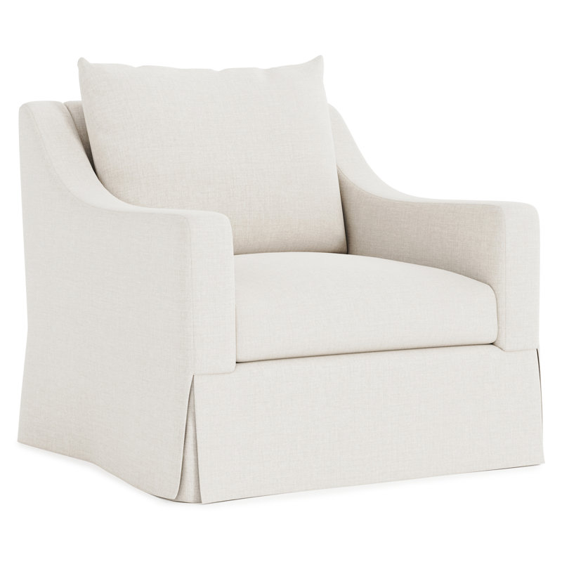 Grace Upholstered Swivel Armchair