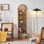Simple Solid Wood Corner Display Cabinet