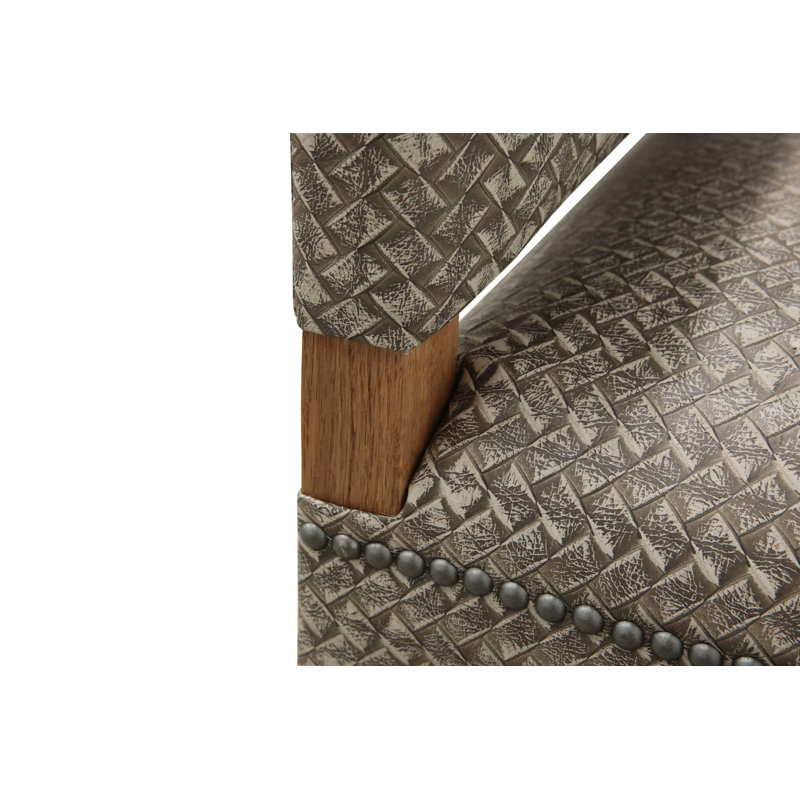 Santa Monica Upholstered Bar Stool with Solid Wood Frame