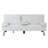 Ebern Designs 65.3” Futon Sleeper Sofa Bed,Removable Arm Pad-316370054