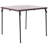Tanda Square Plastic Outdoor Folding Chat Table