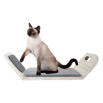Skywalk Scratcher Lounge Bed With Catnip Ball
