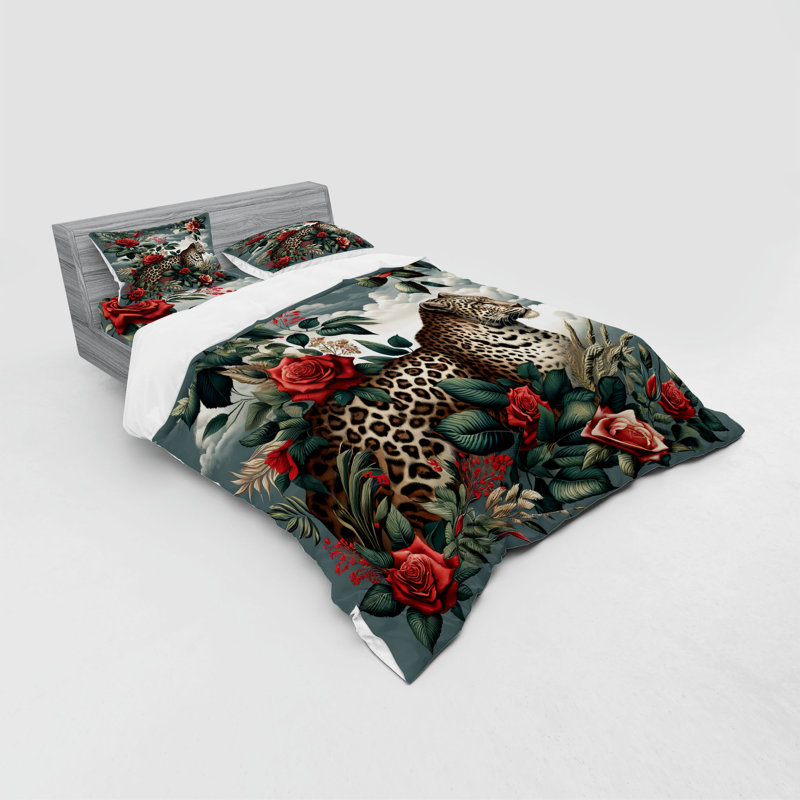 Polyester Not Solid Colour Duvet Cover, Queen Duvet Cover + 3 Additional Pieces
