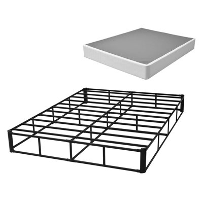 Heavy Duty Box Spring with Removable Fabric and High Profile Support