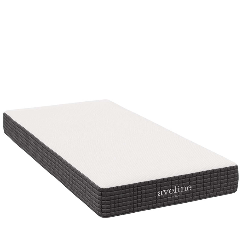 Matelas moyen en mousse à mémoire de forme Modway Aveline, Lit simple