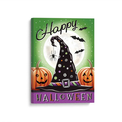«Magical Halloween Witch Hat I» par Elizabeth Tyndall, reproduction d'art