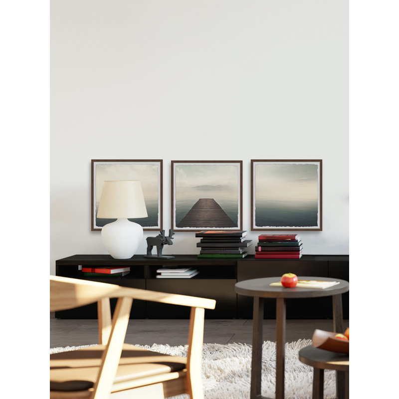 Encline No Turning Back by Marmont Hill - 3 Piece Single Picture Frame Print, 45cm H x 45cm W x 3.81cm D