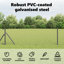 Steel Border Fencing-186943667