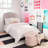 Velvet Upholstered Storage Bench-1466246880