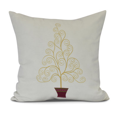 Holiday Essence Reversible Throw Pillow