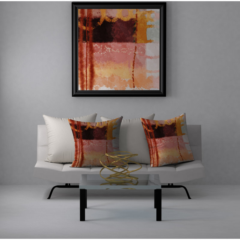  Housse de coussin carré et insert, 24" X 24"