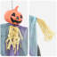  Halloween Hanging Ghost Multicolour Polyester