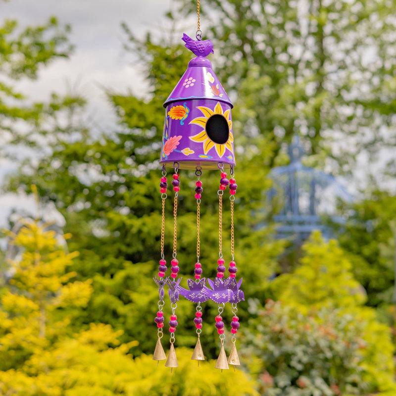 Carillons colorés Birdhouse