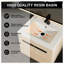 Meuble-lavabo simple avec plateau 23,62 Cahokia