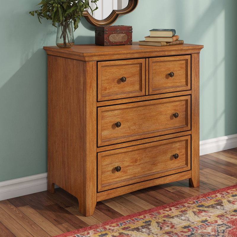 Commode 3 tiroirs l 35,98 po Woodside, Chêne
