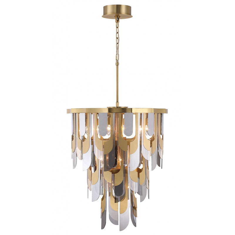  Paramount 29"w Pendant In Aged Brass