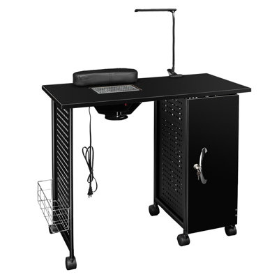 Bureau clou en métal Salon Manicure