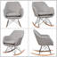 Fauteuil en lin de 25,5 po Mickle