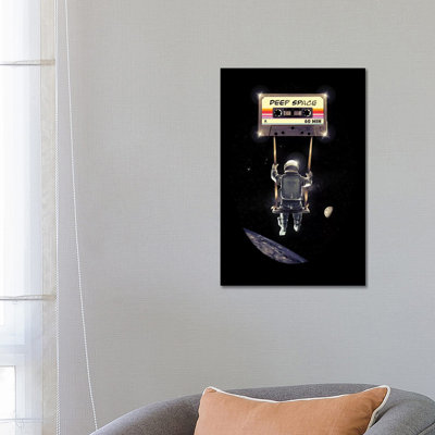 «Deep Space Mix Tape» par Nicebleed, impression sur toile tendue