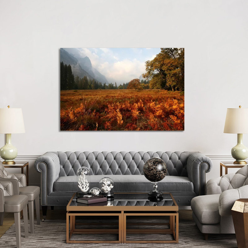 Meadow 1 Piece Wrapped Canvas Wall Art