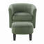 Chaise rembourrée avec repose-pieds-1756058269