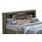 Sophisticated Gray King Storage Bed