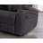 Transitional Style Glider Recliner Channel Back And Seat Design Cup Holder Lift Up Armrest