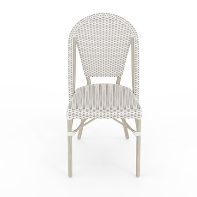 Chaise de bistro empilable toutes saisons Martha Stewart Lily Pond