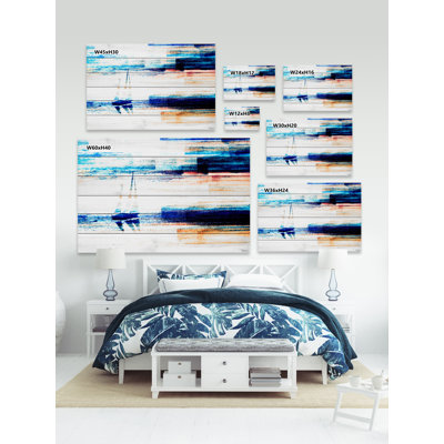 Rustic Nautical " Aegean Sea " by Parvez Taj Acrylic Print