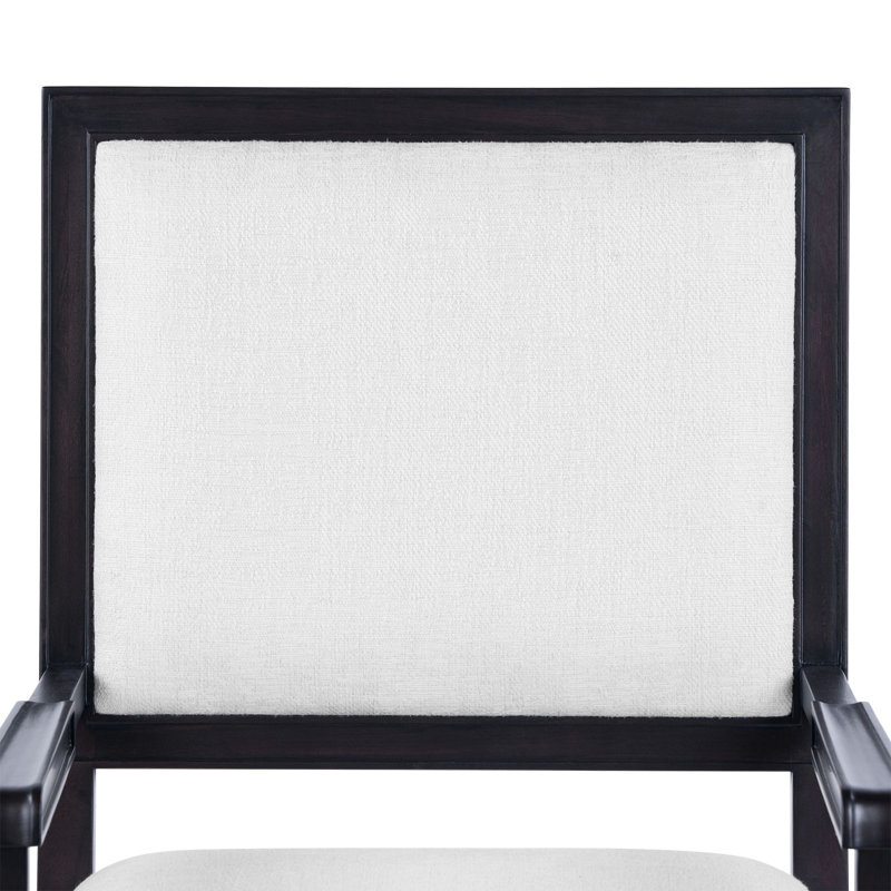 Jackson Upholstered Arm Chair, Midnight Arabica